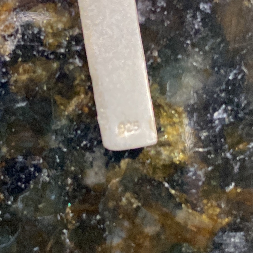 Sterling silver bar mantra necklace‎ - Picture 5 of 5